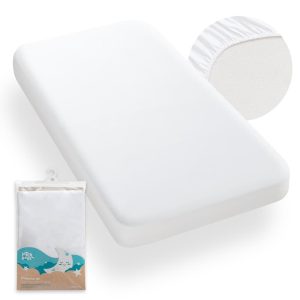 .Bajera ajustable PROTECTOR rizo y plastificado miniCUNA 80 x 50 cm INTERBABY mod 802