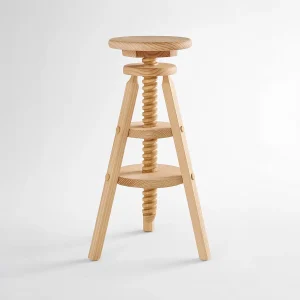 Spacio Hög Taburete de Husillo Alto Regulable