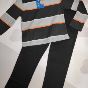 PIJAMA CHICO NIÑO ROJATEX CUCUN 3106 ALGODON MANGA LARGA