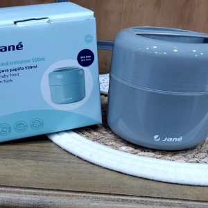 .Termo para alimentos comida Solidos y papillas bebe niñoa JANE Ref modelo 010497  color gris U05 Dim grey