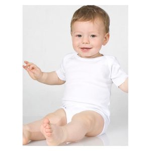 .BODY ROPA INTERIOR BEBE BLANCO RAPIFE MANGA CORTA ALGODON PEINADO TALLA 3  a 36 MESES mod 242