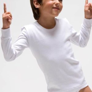 .CAMISETAS ROPA INTERIOR CALENTITA TERMAL MANGA LARGA NIÑO NIÑA INVIERNO RAPIFE OFERTA mod 330