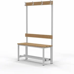 Spacio Norrköping banco vestuario con perchero | A Medida