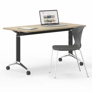 Actiu Trama 80 mesa con ruedas plegable | A Medida