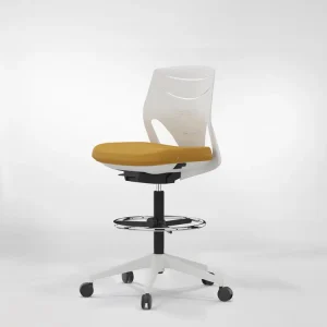 Actiu Efit Taburete Alto | White Sunshine