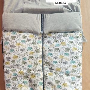 .Saco Silla Paseo Universal ROSY FUENTES niñoa mod 72860 elefantes color 4