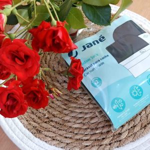 1 juego de 2 Parasol JANE para el cristal de la puerta del coche Talla xl  ancho 55 a 105 alto 50 a 75  modelo 50324 Negro