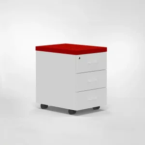 Actiu Calam | Cajonera madera con asiento 3 cajones