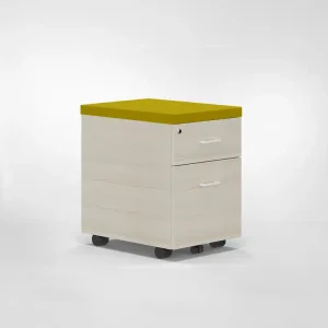 Actiu Calam | Cajonera madera con asiento 1 cajón más archivo