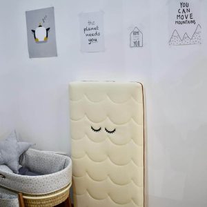 .COLCHON DE PARA CUNA ESTANDAR 60 X 120  BREATHAIR   HOMOLOGADO ISO 9001 BEBE NIÑO   LA CIGUEÑA MEJOR CALIDAD HECHO ESPAÑA breathair MODELO URBAN 2200 COLOR BEIGE