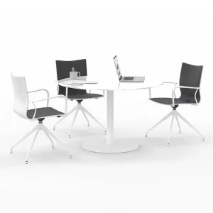 Actiu Tábula Plate mesa redonda cristal | A Medida