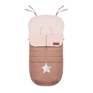 .Saco para carrito y silla paseo ligera Nest de JANE calentito color U 09 Pale rosa 080482